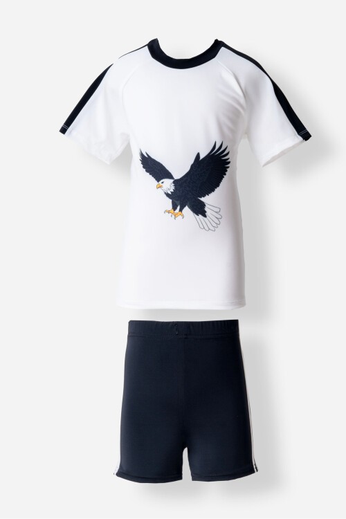 Erkek Çocuk Kısa Kollu Şortlu  Takım