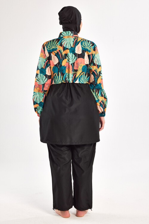 Melanıe Uzun Kollu Battal Tesettür Mayo