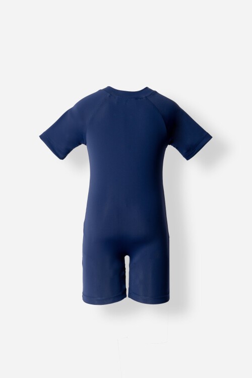 Radha Likralı Paçalı Kısa Kollu Mayo