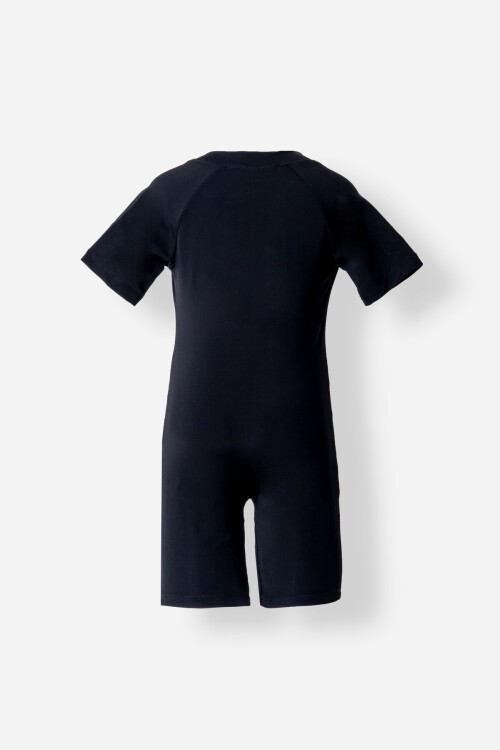 Radha Likralı Paçalı Kısa Kollu Mayo