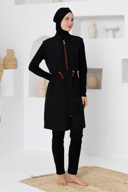 Rıo Jileli Uzun Kollu Tesettür Mayo