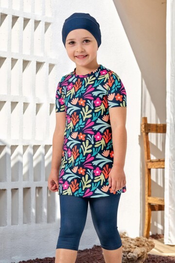 Maya Kısa Kollu Tesettür Mayo 2905