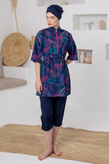 Arlot Yarı Kapalı Tesettür Mayo