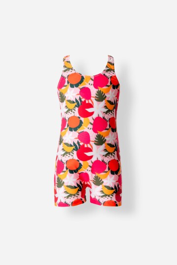 Askılı Kız Çocuk Mayo