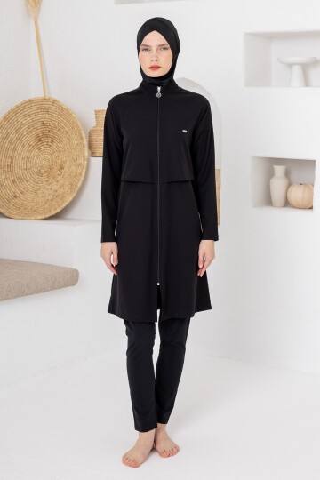 Joselny Jileli Uzun Kollu Battal Tesettür Mayo