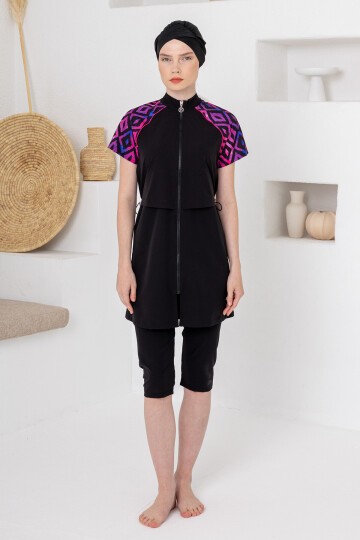 Wenda Yarı Kapalı Tesettür Mayo