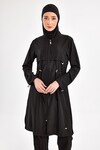 Ebony Battal Uzun Kollu Tesettür Mayo 1504-P