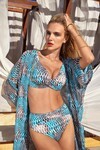 Balenli Büyük Beden Bikini Takım 