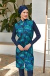 Vivien-Battal Uzun Kollu Tesettür Mayo 3301-P