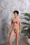 Aksesuarlı Soft Straplez Bikini Tek Üst