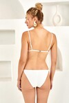 Aksesuarlı Üçgen Bikini Takım 
