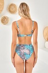 Balenli Büyük Beden Bikini Takım 
