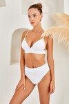Dolgulu Üçgen Bikini Takım 