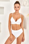 Dolgulu Üçgen Bikini Takım 
