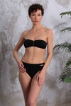 Yanı Kesikli Slip Bikini Tek Alt
