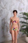 Yanı Kesikli Slip Bikini Tek Alt